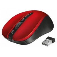 MOUSE TRUST WIRELESS MYDO SILENT RED ALCANCE 10M-SX30 MOUSE TRUST WIRELESS MYDO SILENT RED ALCANCE 10M
