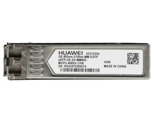 HUAWEI eKit eSFP-GE-SX-MM850 red modulo transceptor Fibra óptica 1000 Mbit/s SFP 850 nm (Espera 4 dias)