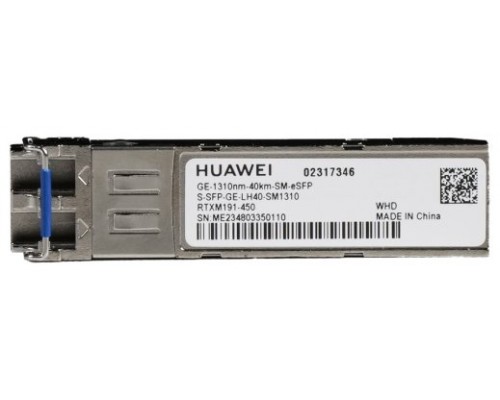 HUAWEI eKit S-SFP-GE-LH40-SM1310 red modulo transceptor Fibra óptica 1000 Mbit/s 1310 nm (Espera 4 dias)