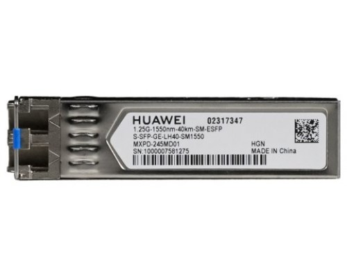 HUAWEI eKit S-SFP-GE-LH40-SM1550 red modulo transceptor Fibra óptica 1000 Mbit/s 1550 nm (Espera 4 dias)