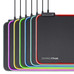 ALFOMBRILLA RGB XXL GXT 764 GLIDE-FLEX NEGRO TRUST (Espera 4 dias)