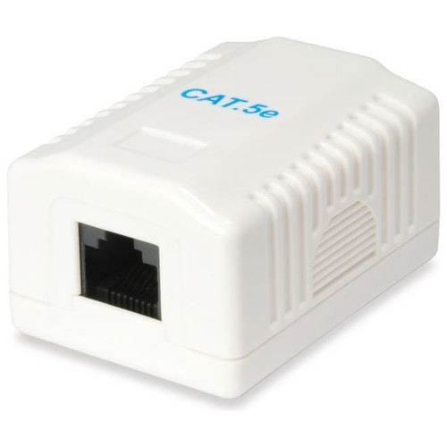 ROSETA DE SUPERFICIE CATEGORIA 5e 1 HEMBRA RJ45 COLOR-SX41 ROSETA DE SUPERFICIE CATEGORIA 5e 1 HEMBRA RJ45 COLOR
