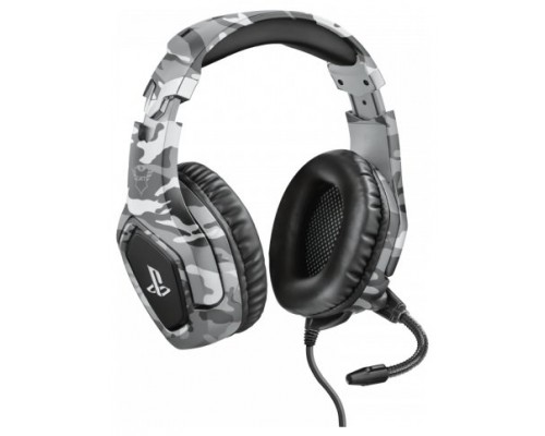 Trust GXT 488 Forze PS4 Auriculares Diadema Conector de 3,5 mm Negro, Gris (Espera 4 dias)-SX30 Trust GXT 488 Forze PS4 Auriculares Diadema Conector de 3,5 mm Negro, Gris (Espera 4 dias)