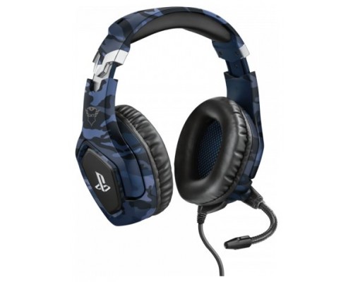 Trust GXT 488 Forze PS4 Auriculares Diadema Conector de 3,5 mm Negro, Azul (Espera 4 dias)-SX30 Trust GXT 488 Forze PS4 Auriculares Diadema Conector de 3,5 mm Negro, Azul (Espera 4 dias)
