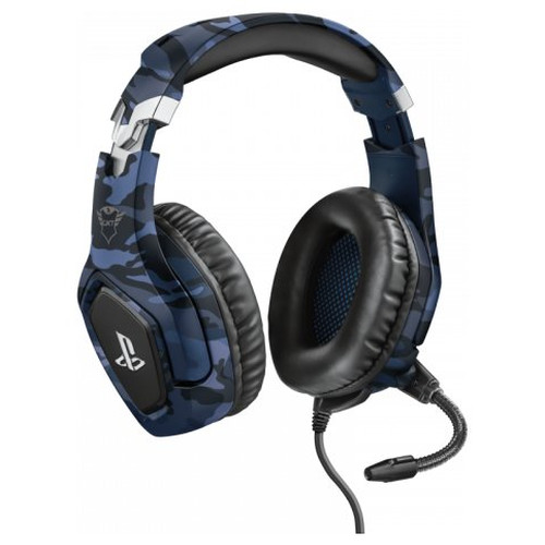 Trust GXT 488 Forze PS4 Auriculares Diadema Conector de 3,5 mm Negro, Azul (Espera 4 dias)-SX30 Trust GXT 488 Forze PS4 Auriculares Diadema Conector de 3,5 mm Negro, Azul (Espera 4 dias)