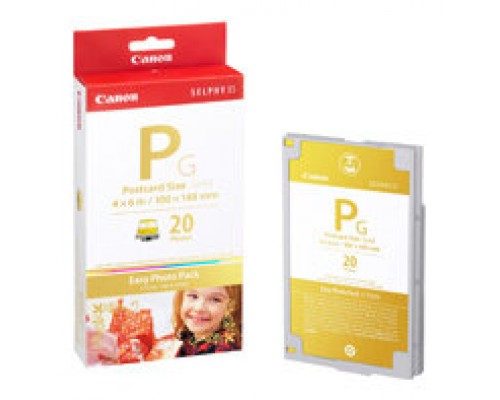 Canon Selphy ES3/30 Easy Photo Pack E-P20G gold