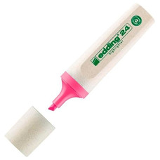 EDDING Marcador fluorescente ecoline 24 rosa-IR36 EDDING Marcador fluorescente ecoline 24 rosa