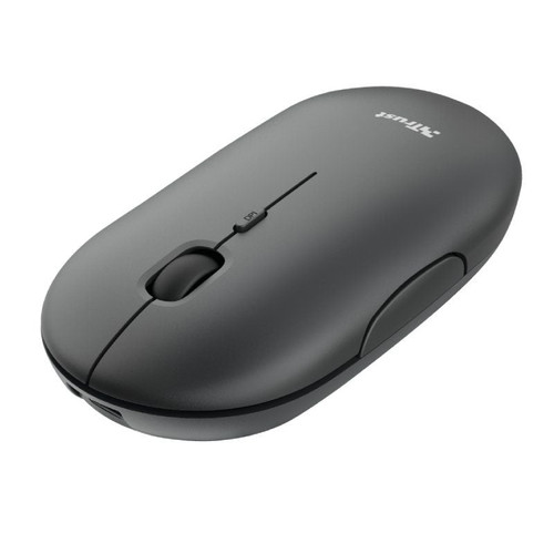 RATON OPTICO WIRELESS RECARGABLE PUCK NEGRO TRUST (Espera 4 dias)-SX30 RATON OPTICO WIRELESS RECARGABLE PUCK NEGRO TRUST (Espera 4 dias)