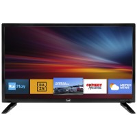 TV TREVI 24" LTV 2409 SMART HEVC LED BLACK 110-240V & ADAPT COCHE 12V