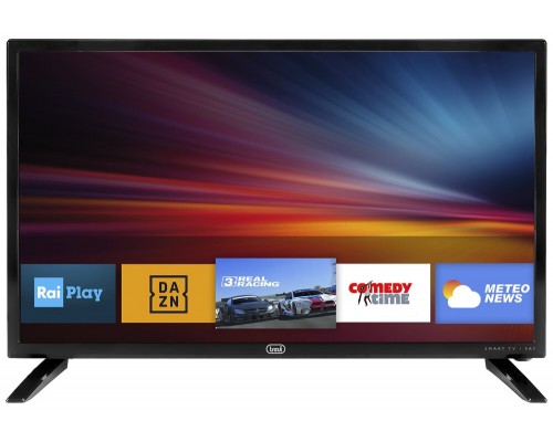 TV TREVI 24" LTV 2409 SMART HEVC LED BLACK 110-240V & ADAPT COCHE 12V