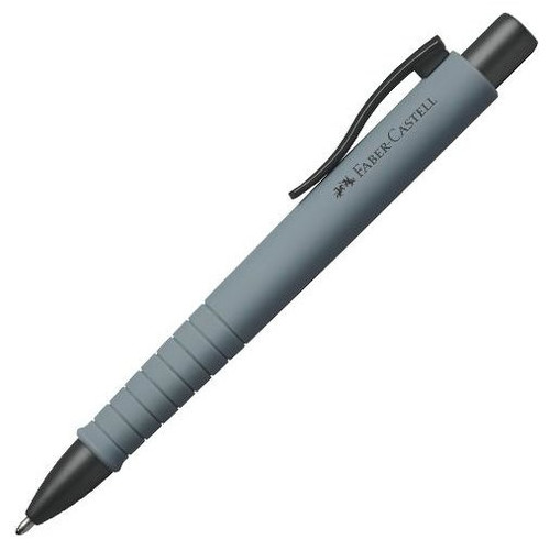 FABER-CASTELL boligrafo retractil Polly Ball Urban gris piedra-IR51 FABER-CASTELL boligrafo retractil Polly Ball Urban gris piedra