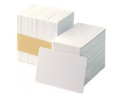 PACK 500 TARJETAS PVC 0,76 MM BLANCA