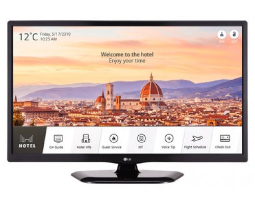 LG 24LT661H pantalla de señalización 61 cm (24") LED HD Pantalla plana para señalización digital Negro Web OS (Espera 4 dias)