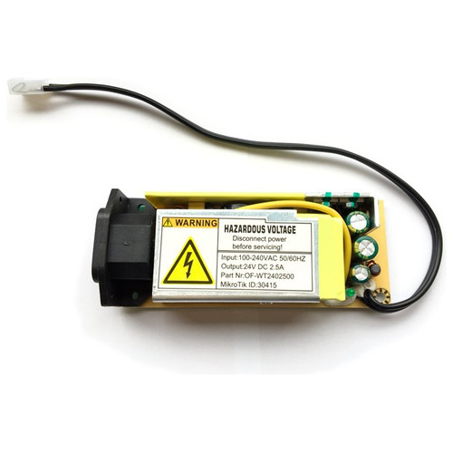 FUENTE ALIMENTACION MIKROTIK 24V2APOW PARA CCR1009-7G-1C-1S+ Y CRS317-1G-16S-RM-SX30 FUENTE ALIMENTACION MIKROTIK 24V2APOW PARA CCR1009-7G-1C-1S+ Y CRS317-1G-16S-RM