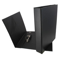 GRAFOPLAS Carpeta PVC 2 anillas 40mm folio negro