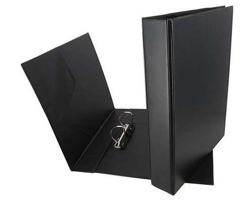 GRAFOPLAS Carpeta PVC 2 anillas 40mm folio negro