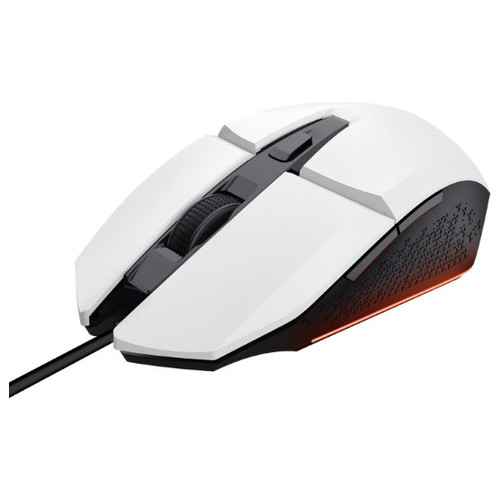 MOUSE TRUST GAMING RGB GXT 109W FELOX COLOR BLANCO