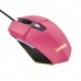 MOUSE TRUST GAMING RGB GXT 109P FELOX 25068 COLOR ROSA