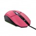 MOUSE TRUST GAMING RGB GXT 109P FELOX 25068 COLOR ROSA
