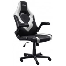 Silla Gamer Trust Gxt 703 Negra/blanca 25130 Elevador