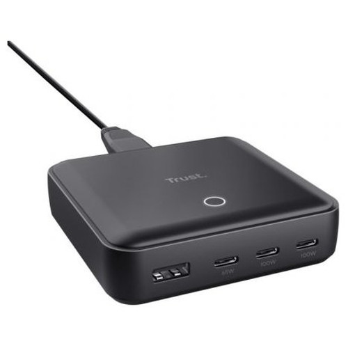 CARGADOR USB-C TRUST 100W MAXO 25242 3xUSB-C 1xUSB-A-SX99 CARGADOR USB-C TRUST 100W MAXO 25242 3xUSB-C 1xUSB-A