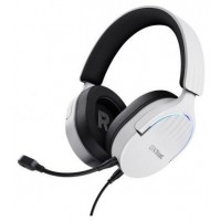 Headset Trust Gaming Gxt 490 Blanco Fayzo 25302 Usb