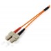 Cable Fibra Optica Multimodo Sc/sc Lsoh 1m Color