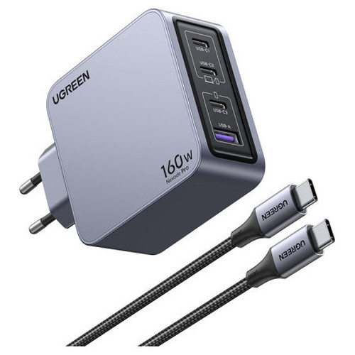 UGREEN 2USBA 2USBC 65W DESKTOP FAST CHARGER (Espera 4 dias)-SX99 UGREEN 2USBA 2USBC 65W DESKTOP FAST CHARGER (Espera 4 dias)