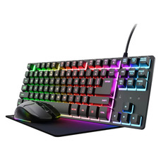Trust GXT 794 3-in-1 Gaming teclado Ratón incluido Juego USB QWERTY Español Negro (Espera 4 dias)-SX30 Trust GXT 794 3-in-1 Gaming teclado Ratón incluido Juego USB QWERTY Español Negro (Espera 4 dias)