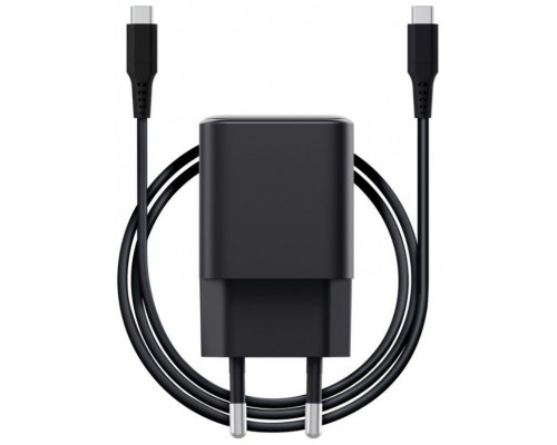 CARGADOR PARED/VIAJE USB-C 65W + CABLE USB-C ULTRARREDUCIDO 2 M MAXO NEGRO TRUST (Espera 4 dias)