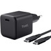 CARGADOR PARED/VIAJE USB-C 65W + CABLE USB-C ULTRARREDUCIDO 2 M MAXO NEGRO TRUST (Espera 4 dias)