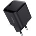 CARGADOR PARED/VIAJE USB-C 65W + CABLE USB-C ULTRARREDUCIDO 2 M MAXO NEGRO TRUST (Espera 4 dias)