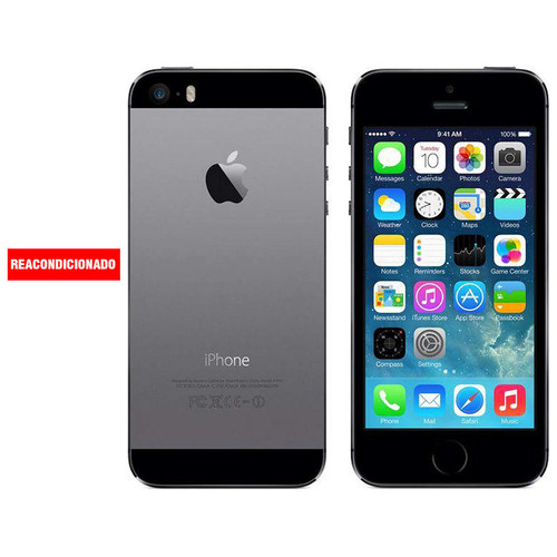 APPLE iPHONE 5S 16 GB SPACE GREY REACONDICIONADO GRADO A (Espera 4 dias)-SX13 APPLE iPHONE 5S 16 GB SPACE GREY REACONDICIONADO GRADO A (Espera 4 dias)