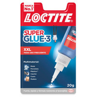LOCTITE SUPERGLUE-3 XXL 20G LOCTITE 2646770 (Espera 4 dias)-SX30 LOCTITE SUPERGLUE-3 XXL 20G LOCTITE 2646770 (Espera 4 dias)