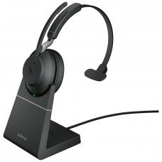 JABRA Evolve2 65 - MS Mono Auricular Bluetooth con Stand de carga