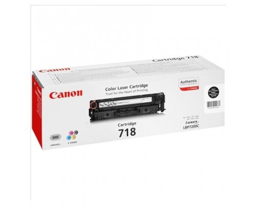 TONER CANON 718BK PACK 2 UD