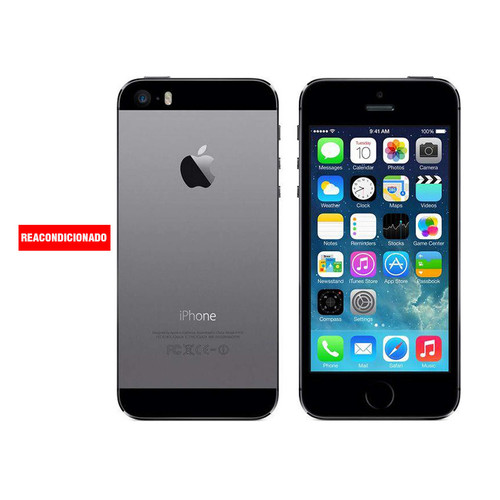 APPLE iPHONE 5S 16 GB SPACE GREY REACONDICIONADO GRADO B (Espera 4 dias)-SX13 APPLE iPHONE 5S 16 GB SPACE GREY REACONDICIONADO GRADO B (Espera 4 dias)