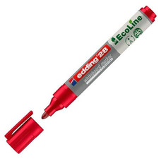 EDDING Marcador para pizarra blanca ecoline 28 punta redonda 1,5-3mm rojo-IR38 EDDING Marcador para pizarra blanca ecoline 28 punta redonda 1,5-3mm rojo