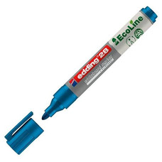 EDDING Marcador para pizarra blanca ecoline 28 punta redonda 1,5-3mm azul-IR38 EDDING Marcador para pizarra blanca ecoline 28 punta redonda 1,5-3mm azul