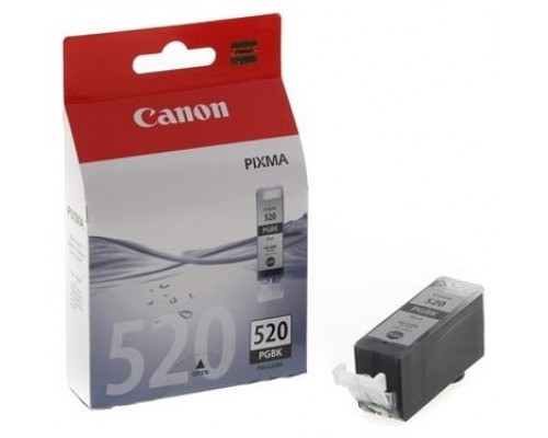 Canon Pixma IP3600/4600 cartucho negro PGI-520 (blister + alarma)