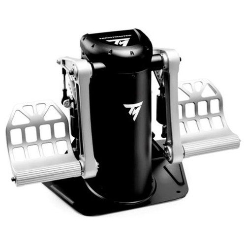 Thrustmaster TPR Rudder Negro, Plata USB Simulador de Vuelo Anal&oacute;gico PC (Espera 4 dias)