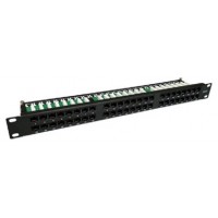 MONOLYTH PATCH PANEL 48 PUERTOS 19" UTP KRONE IDC CAT.6