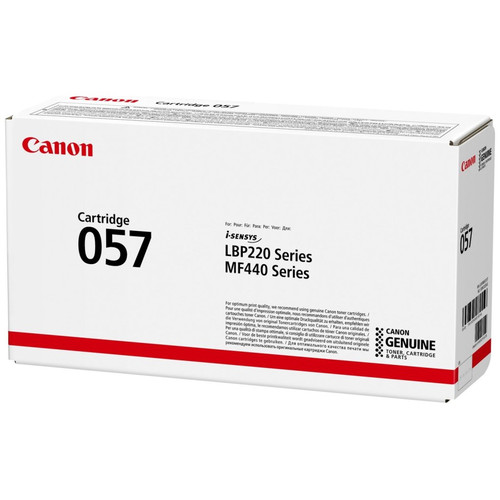 CANON Toner negro 057 i-SENSYS LBP223 LBP226 MF443 MF445-IR20 CANON Toner negro 057 i-SENSYS LBP223 LBP226 MF443 MF445