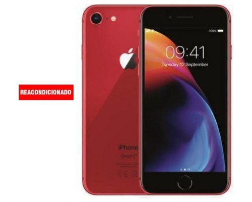 APPLE iPHONE 8 256 GB RED REACONDICIONADO GRADO B (Espera 4 dias)