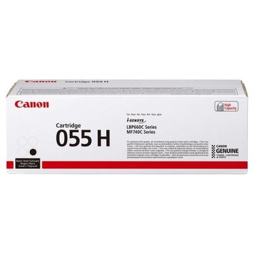 CANON Toner 055H BK: negro LBP663 LBP664 MF742 MF744 MF745 MF746 alta capacidad-IR20 CANON Toner 055H BK: negro LBP663 LBP664 MF742 MF744 MF745 MF746 alta capacidad