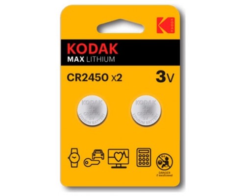 Pila Kodak Boton Litio Cr1616 3v Blister 2 Unidades