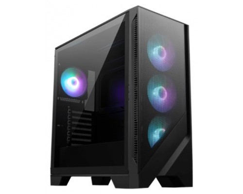 MSI MAG FORGE 321R AIRFLOW carcasa de ordenador Midi Tower Negro, Transparente (Espera 4 dias)-SX20 MSI MAG FORGE 321R AIRFLOW carcasa de ordenador Midi Tower Negro, Transparente (Espera 4 dias)