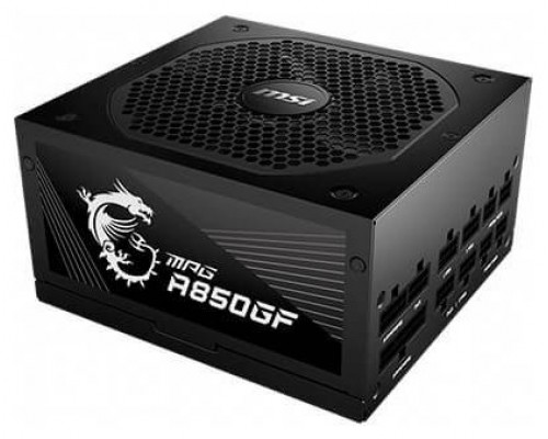 MSI MPG-A850GF unidad de fuente de alimentación 850 W 24-pin ATX ATX Negro (Espera 4 dias)