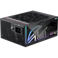 MSI MPG Ai1300TS PCIE5 unidad de fuente de alimentación 1300 W 24-pin ATX ATX Negro (Espera 4 dias)-SX20 MSI MPG Ai1300TS PCIE5 unidad de fuente de alimentación 1300 W 24-pin ATX ATX Negro (Espera 4 dias)