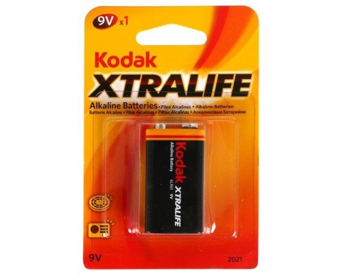 Pila Kodak Alcalina Xtralife 9v Lr61 Blister*1